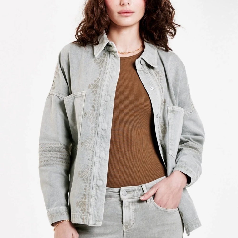 Dear John Gina Denim Shirt Jacket